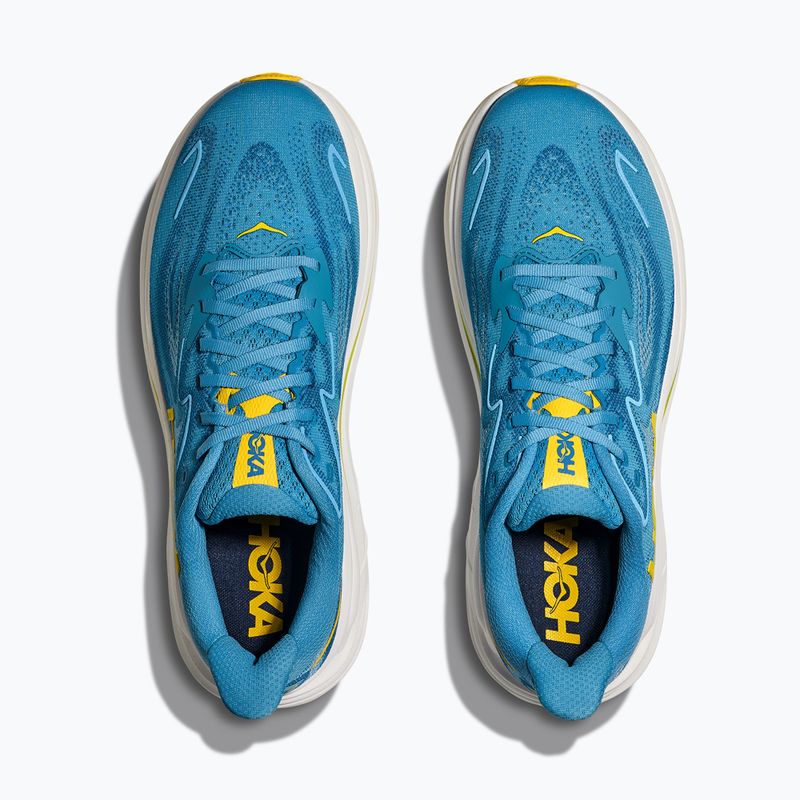 Vyriški bėgimo bateliai HOKA Clifton 10 alpine blue/foggy night 8