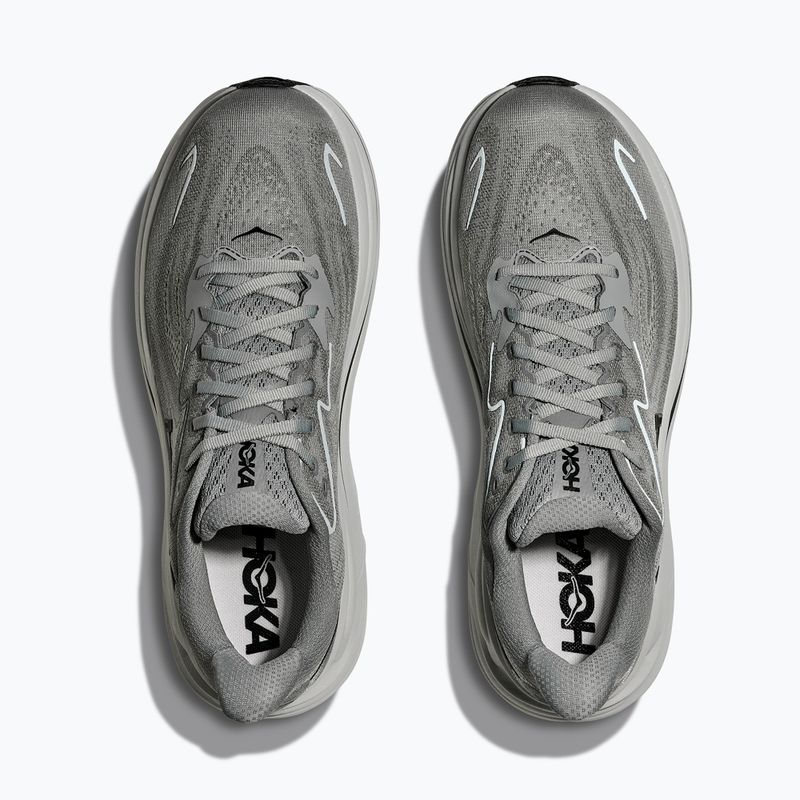 Vyriški bėgimo batai Hoka Clifton 10 galactic grey/asteroid 8