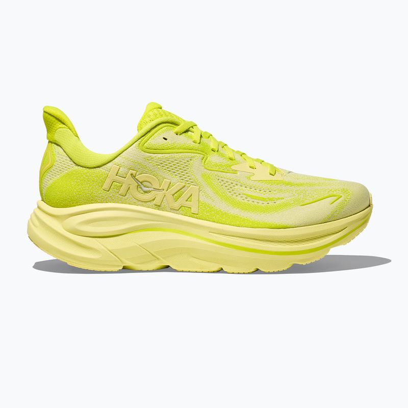Vyriški bėgimo bateliai HOKA Clifton 10 neon hoka citrus/sunlight 2