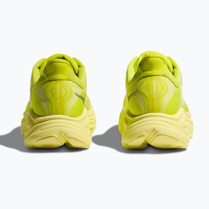 Vyriški bėgimo bateliai HOKA Clifton 10 neon hoka citrus/sunlight 6