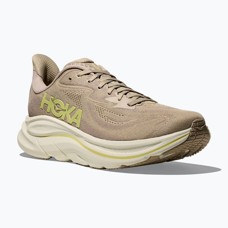 Vyriški bėgimo bateliai HOKA Clifton 10 raw linen/stone