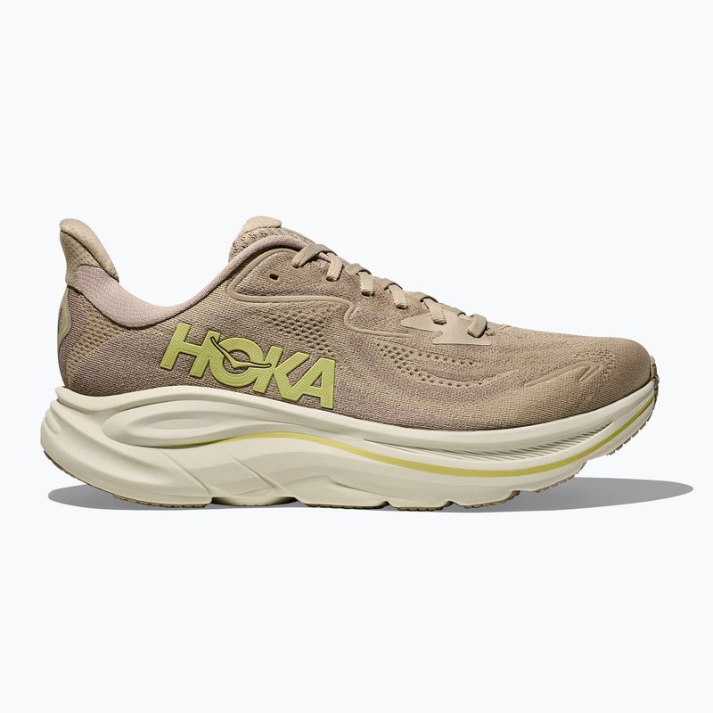 Vyriški bėgimo bateliai HOKA Clifton 10 raw linen/stone 2