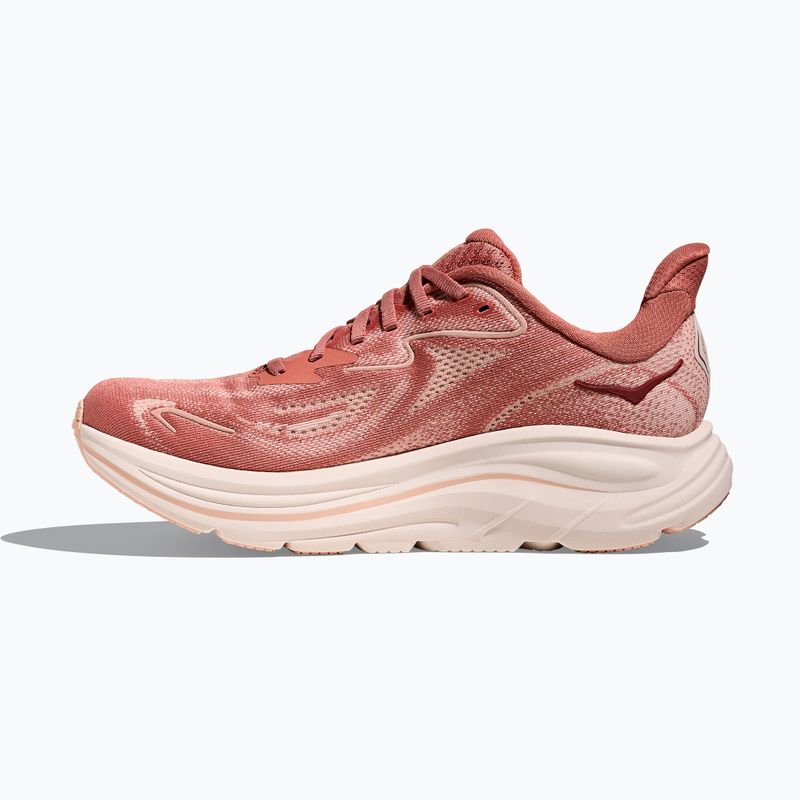 Moteriški bėgimo bateliai HOKA Clifton 10 blush/rose latte 3