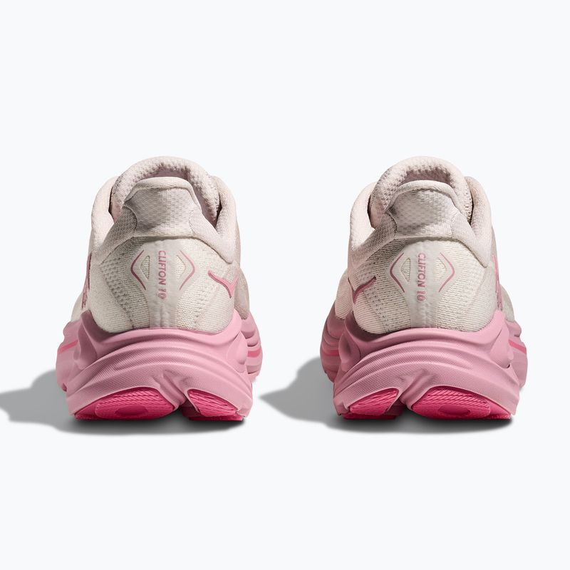 Moteriški bėgimo bateliai HOKA Clifton 10 rose cream/dried rose 6