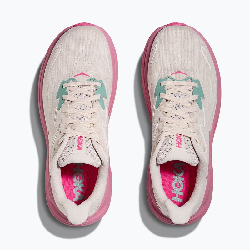 Moteriški bėgimo bateliai HOKA Clifton 10 rose cream/dried rose 8