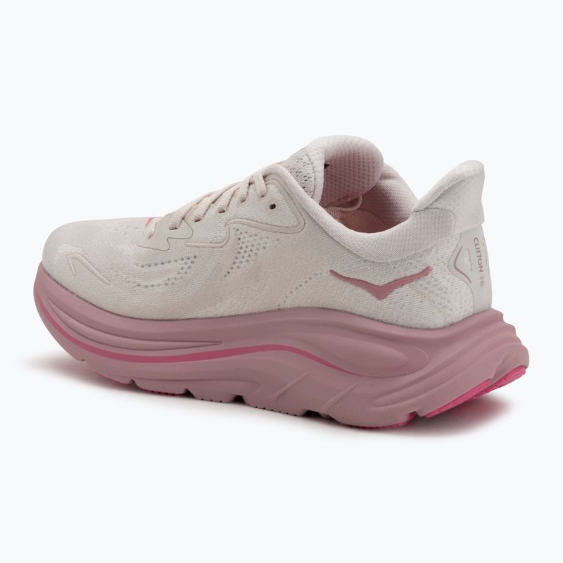 Moteriški bėgimo bateliai HOKA Clifton 10 rose cream/dried rose 3