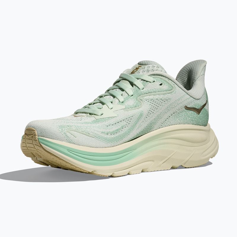 Moteriški bėgimo bateliai HOKA Clifton 10 sea glass/jadeite 4