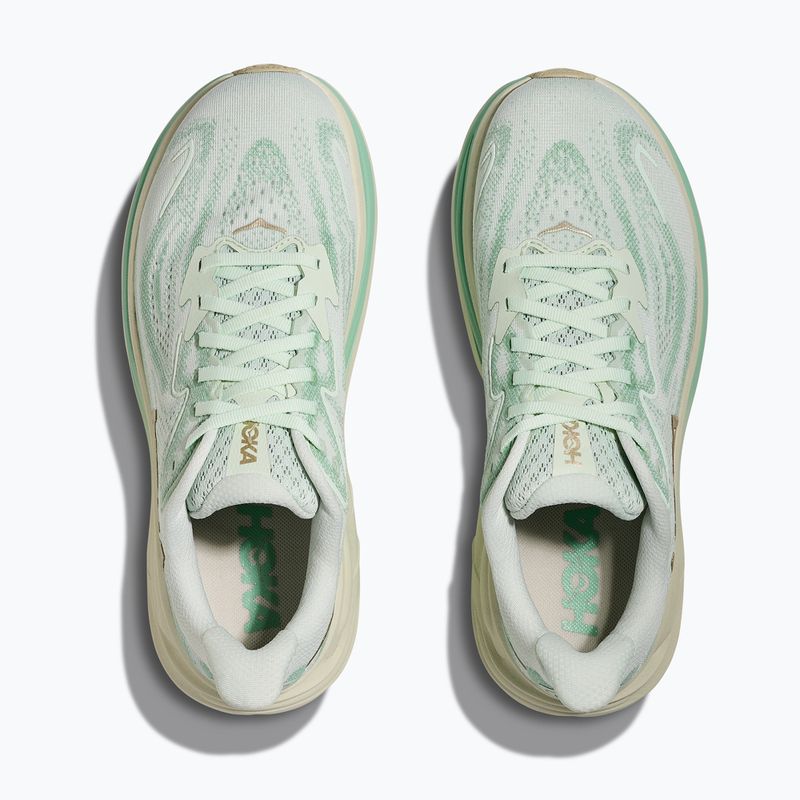 Moteriški bėgimo bateliai HOKA Clifton 10 sea glass/jadeite 8