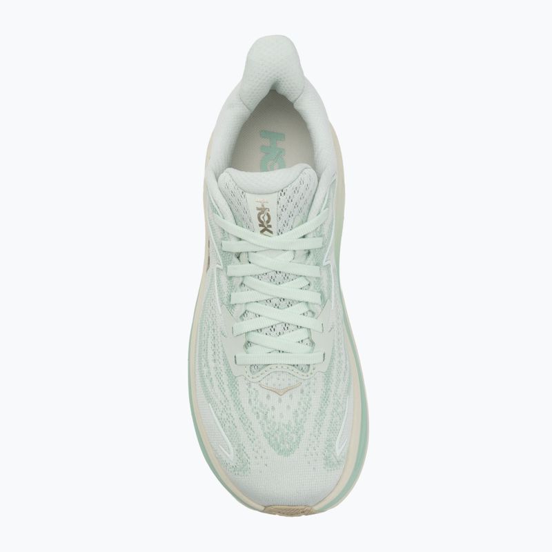 Moteriški bėgimo bateliai HOKA Clifton 10 sea glass/jadeite 5