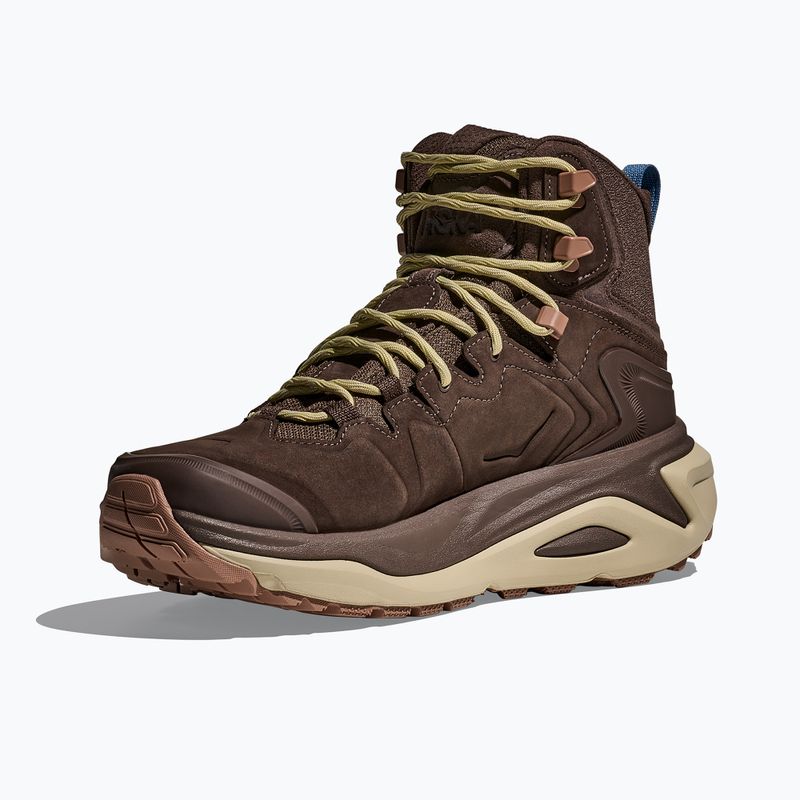 Vyriški žygių batai HOKA Kaha 3 GTX walnut/oyster mushroom 4