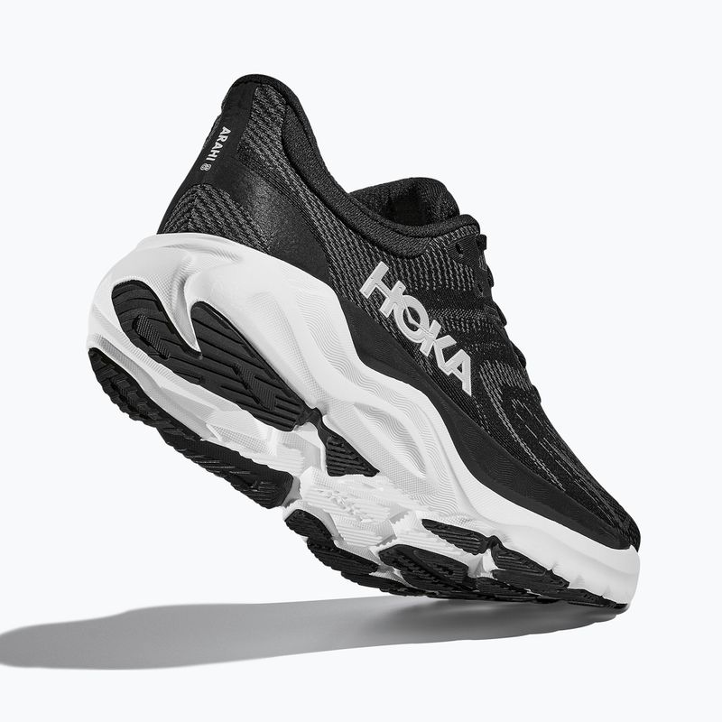 Moteriški bėgimo batai HOKA Arahi 8 black/white 12