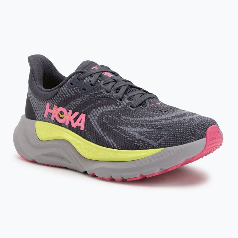 Moteriški bėgimo batai HOKA Arahi 8 charcoal grey/grey skies