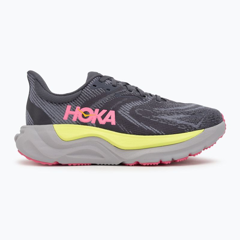 Moteriški bėgimo batai HOKA Arahi 8 charcoal grey/grey skies 2