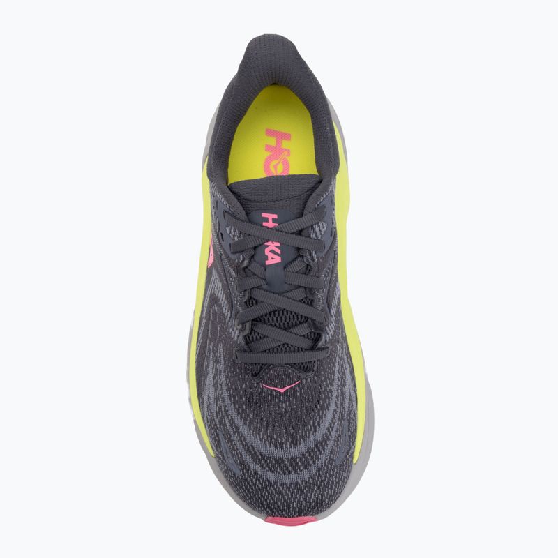 Moteriški bėgimo batai HOKA Arahi 8 charcoal grey/grey skies 5