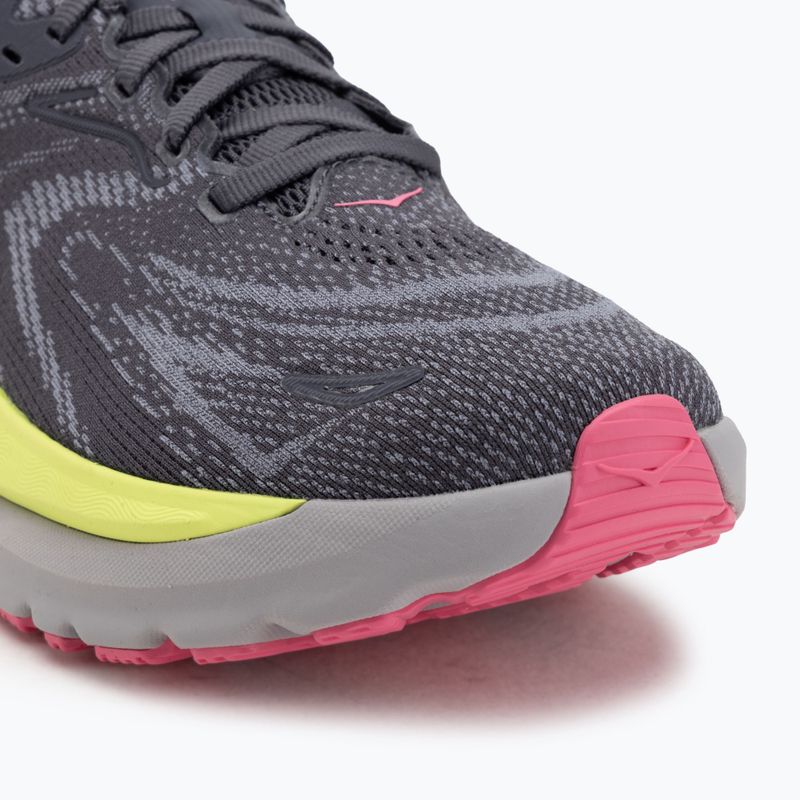 Moteriški bėgimo batai HOKA Arahi 8 charcoal grey/grey skies 7