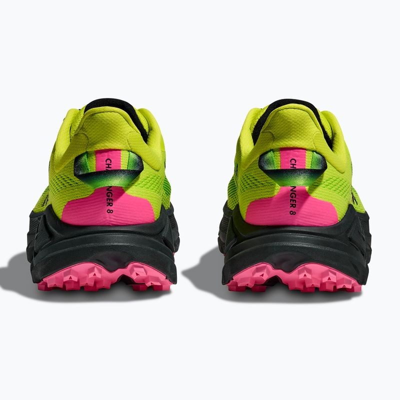 Vyriški bėgimo bateliai HOKA Challenger 8 neon hoka citrus/juodi 6