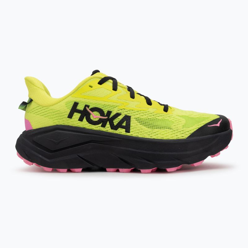 Vyriški bėgimo bateliai HOKA Challenger 8 neon hoka citrus/juodi 2