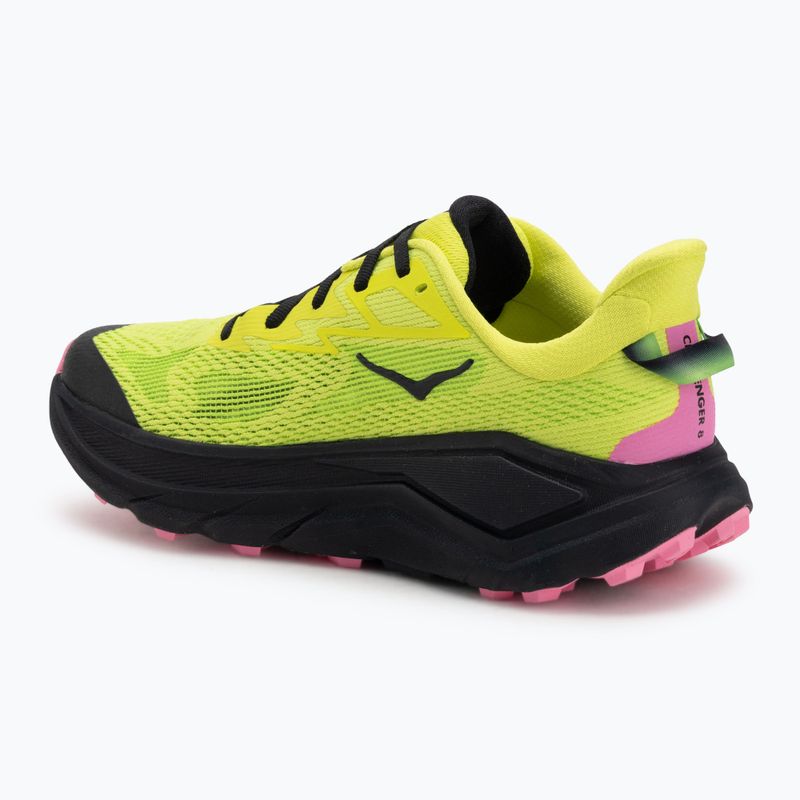 Vyriški bėgimo bateliai HOKA Challenger 8 neon hoka citrus/juodi 3