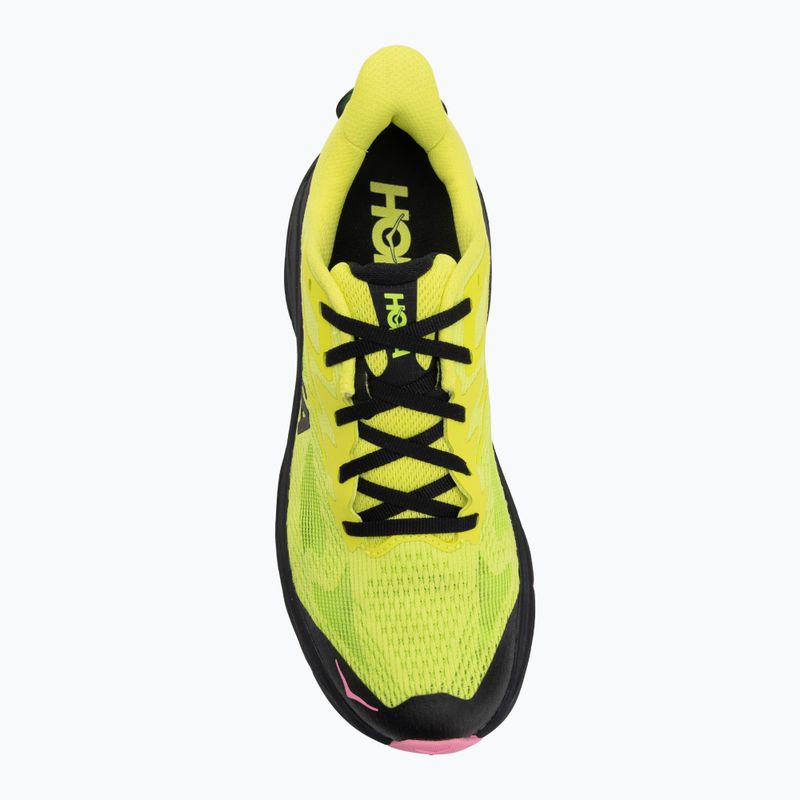 Vyriški bėgimo bateliai HOKA Challenger 8 neon hoka citrus/juodi 5