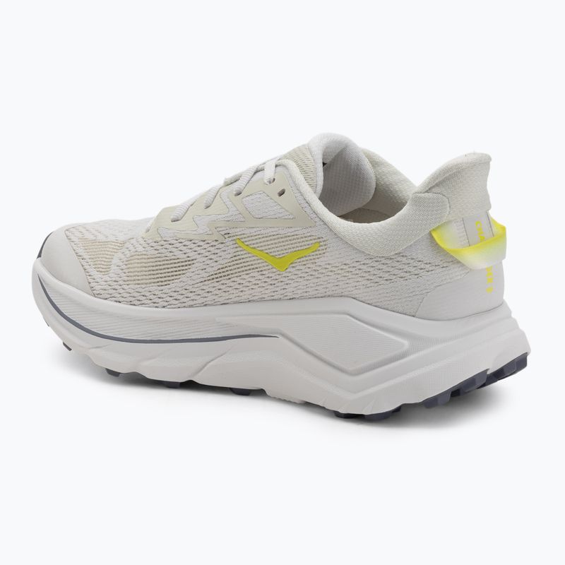 Vyriški bėgimo bateliai HOKA Challenger 8 balti/neoniniai hoka citrus 3