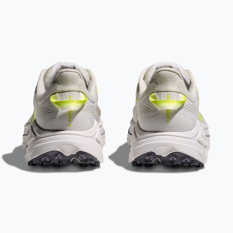 Vyriški bėgimo bateliai HOKA Challenger 8 balti/neoniniai hoka citrus 13