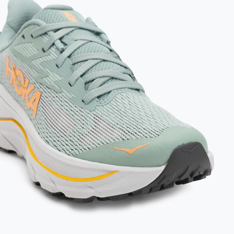 Moteriški bėgimo bateliai HOKA Challenger 8 jade/cosmic grey 7
