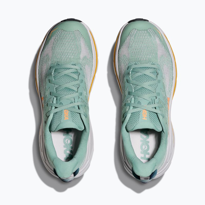 Moteriški bėgimo bateliai HOKA Challenger 8 jade/cosmic grey 15