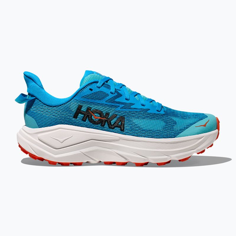 Moteriški bėgimo bateliai HOKA Challenger 8 skyward blue/cielo blue 9