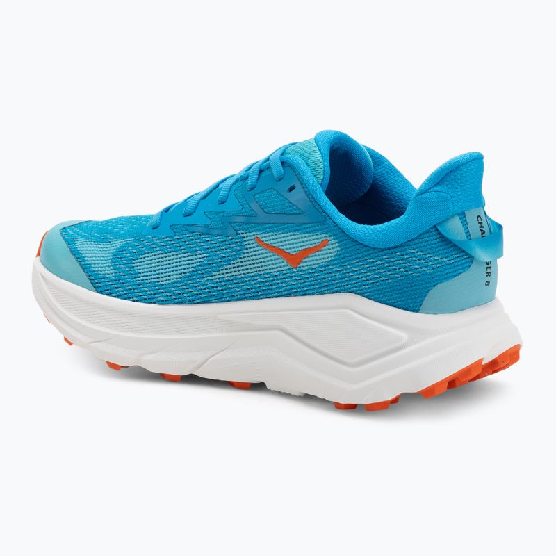Moteriški bėgimo bateliai HOKA Challenger 8 skyward blue/cielo blue 3