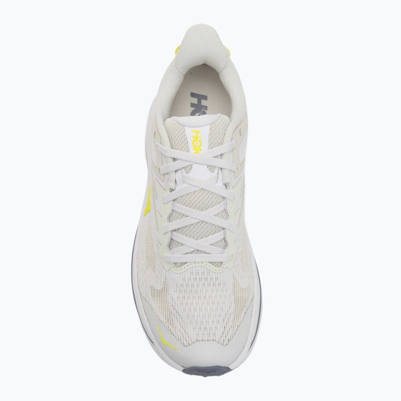 Moteriški bėgimo bateliai HOKA Challenger 8 balti/neoniniai hoka citrus 5