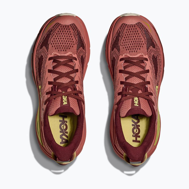 Moteriški bėgimo bateliai HOKA Challenger 8 Wide blush / dark cedar 8