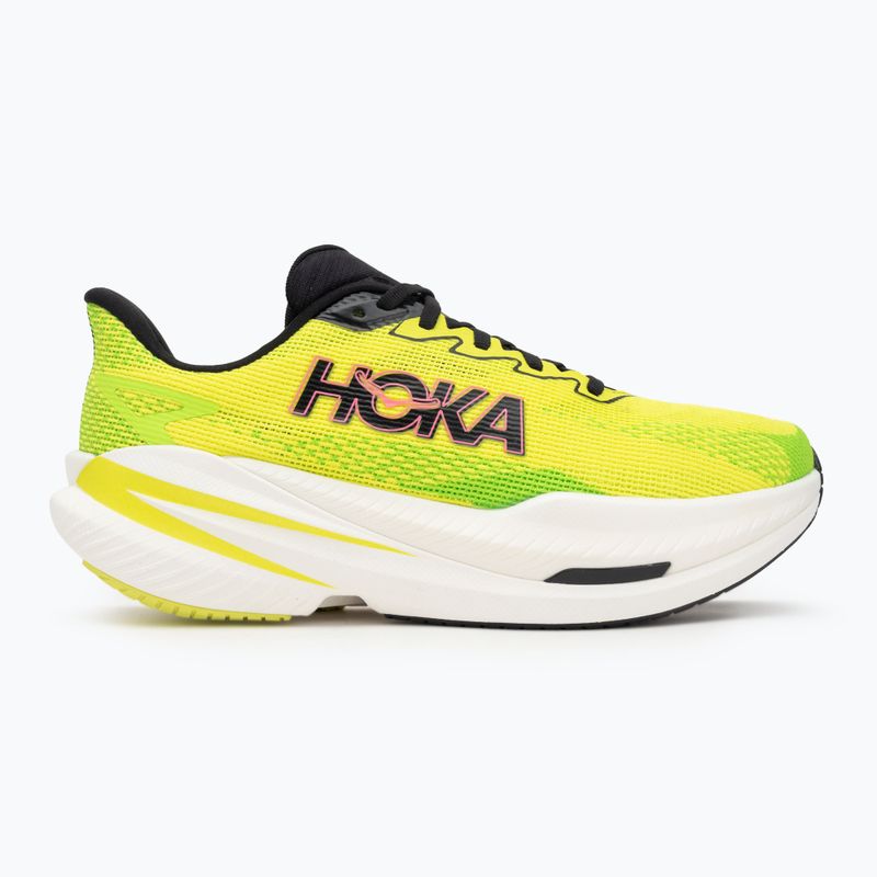 Vyriški bėgimo batai Hoka Mach X 3 neon hoka citrus/neon lime 2