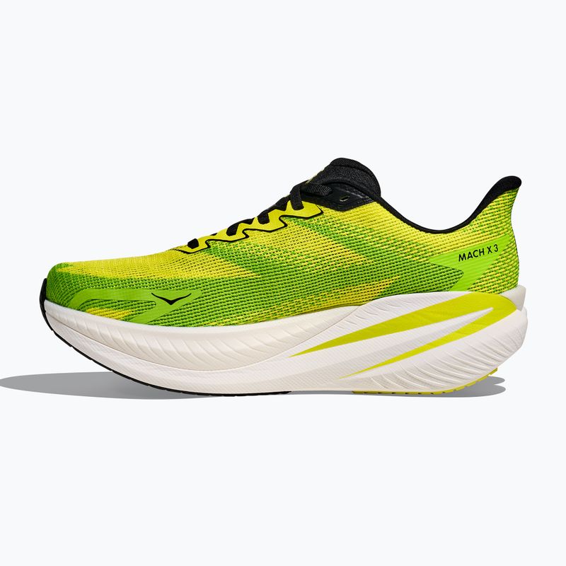 Vyriški bėgimo batai Hoka Mach X 3 neon hoka citrus/neon lime 3