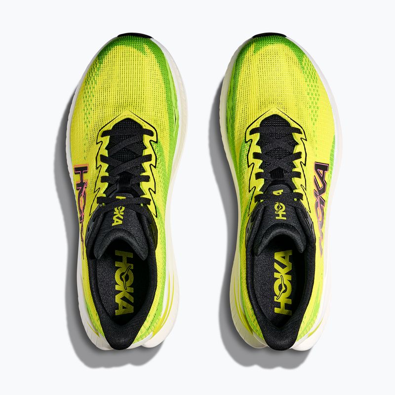 Vyriški bėgimo batai Hoka Mach X 3 neon hoka citrus/neon lime 8