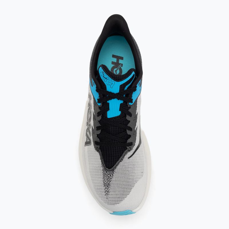 Bėgimo bateliai HOKA Rocket X 3 balta/juoda 5
