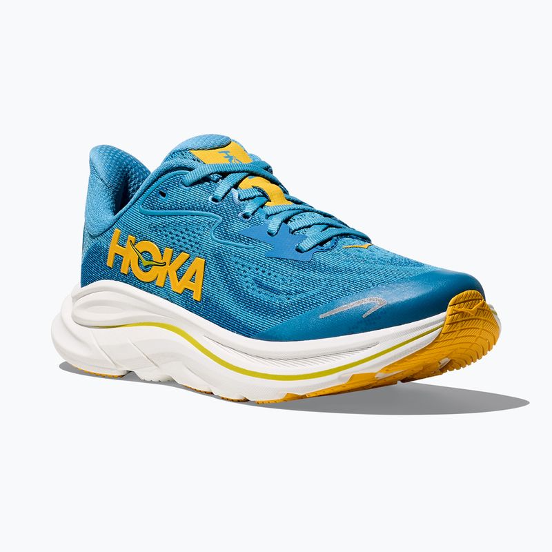 Vaikiški bėgimo bateliai HOKA Clifton 10 alpine blue/foggy night 8
