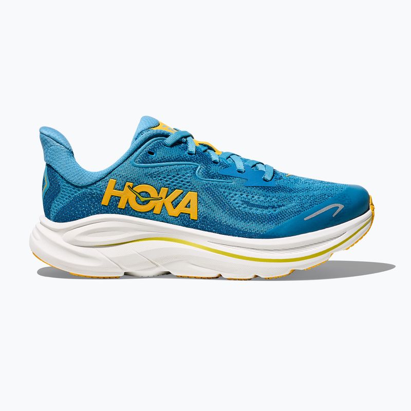 Vaikiški bėgimo bateliai HOKA Clifton 10 alpine blue/foggy night 9