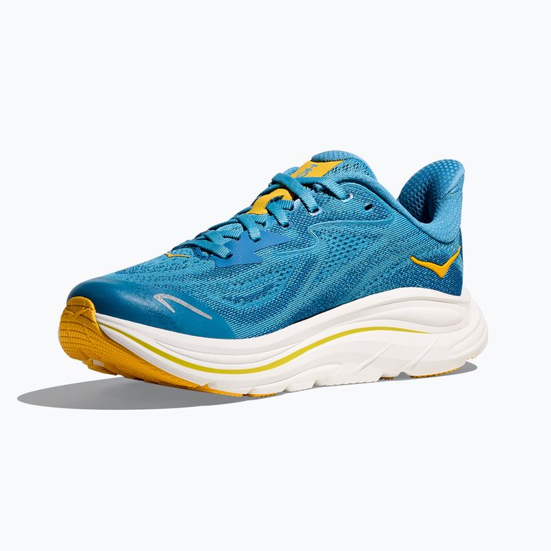 Vaikiški bėgimo bateliai HOKA Clifton 10 alpine blue/foggy night 11
