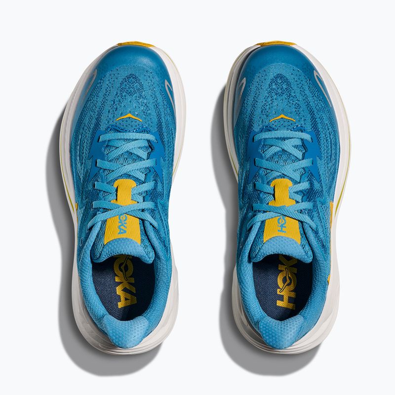 Vaikiški bėgimo bateliai HOKA Clifton 10 alpine blue/foggy night 15