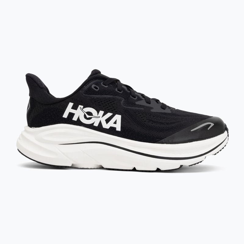 Vaikiški bėgimo batai HOKA Clifton 10 black/white 2
