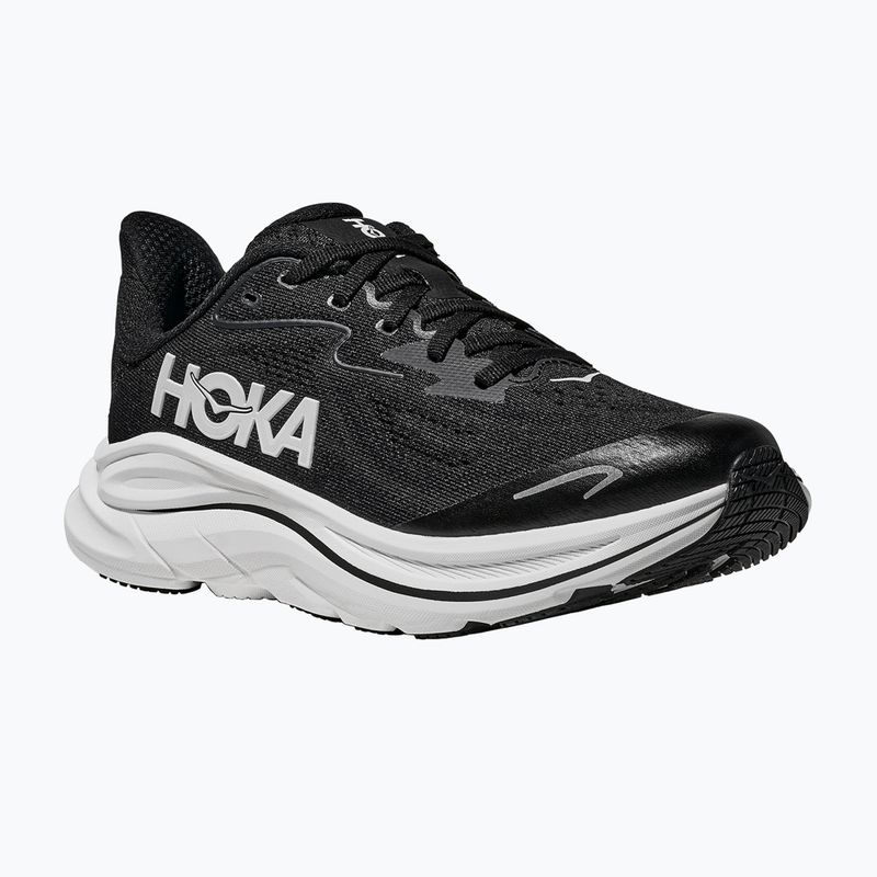 Vaikiški bėgimo batai HOKA Clifton 10 black/white 8