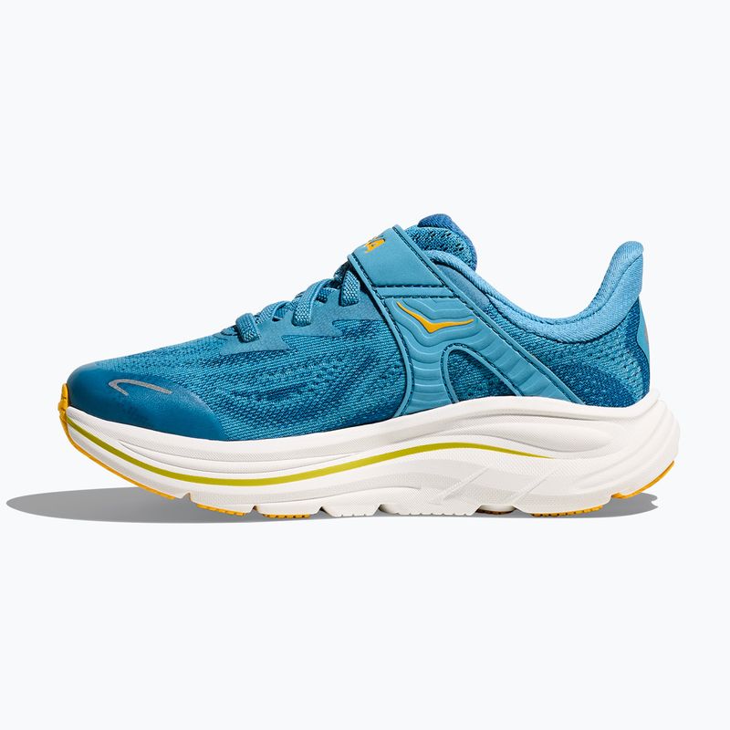 Vaikiški bėgimo bateliai HOKA Clifton 10 alpine blue/foggy night 10