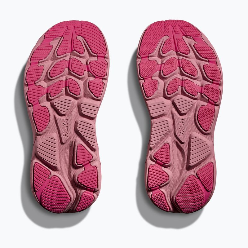 Vaikiški bėgimo batai HOKA Clifton 10 rose cream/dried rose 14