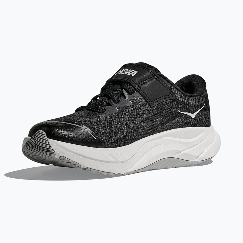 Vaikiški bėgimo batai HOKA Rincon 4 Little Kids black/white 2