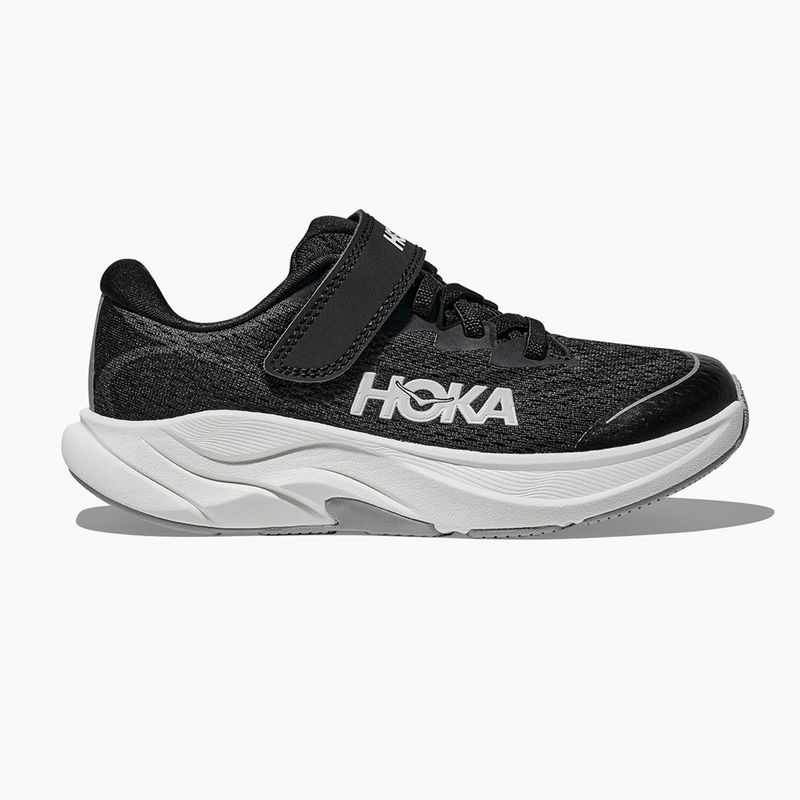 Vaikiški bėgimo batai HOKA Rincon 4 Little Kids black/white 3