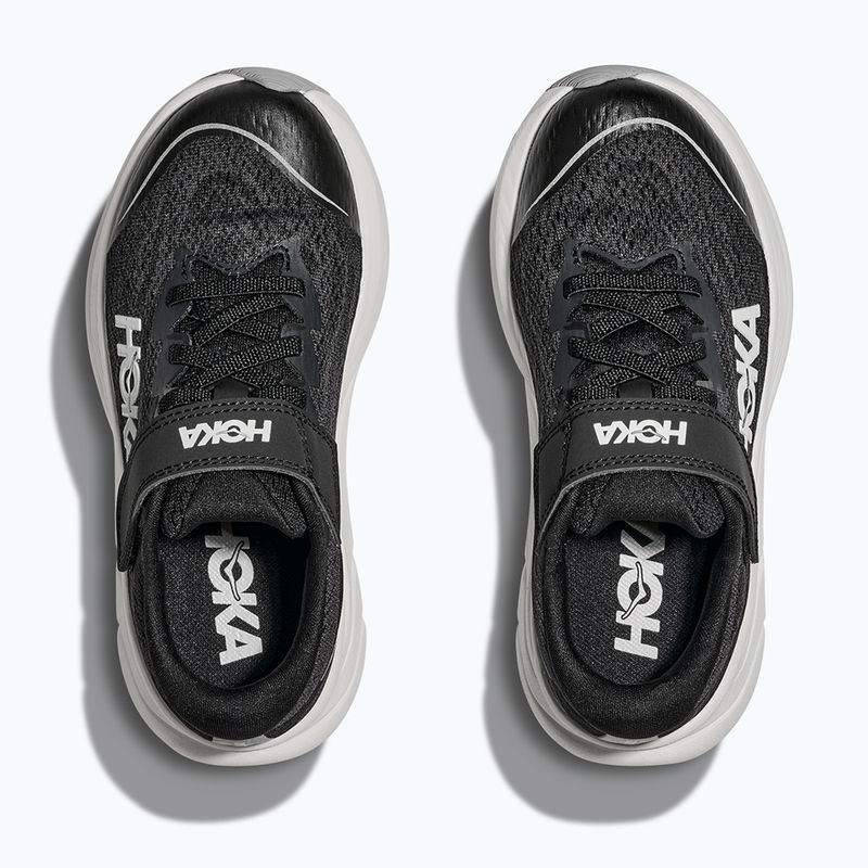 Vaikiški bėgimo batai HOKA Rincon 4 Little Kids black/white 7