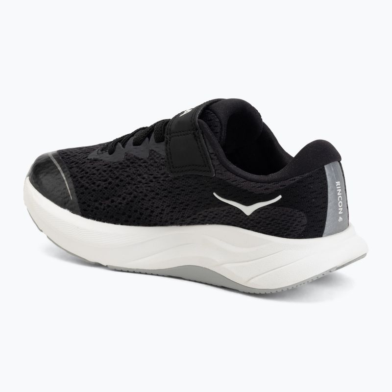 Vaikiški bėgimo batai HOKA Rincon 4 Little Kids black/white 3