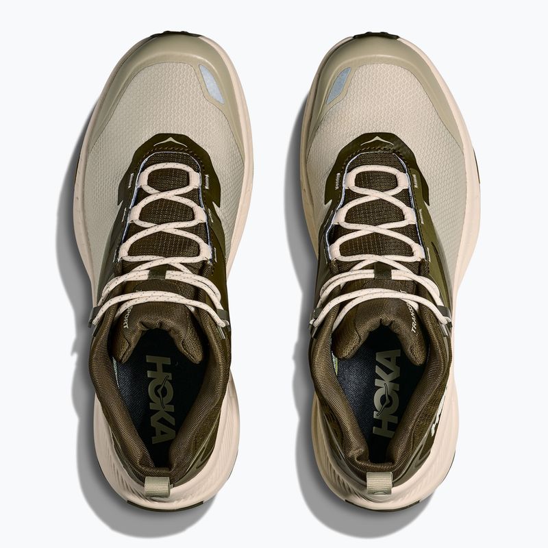 Vyriški žygių batai HOKA Transport Hike GTX spruce green/oyster mushroom 8