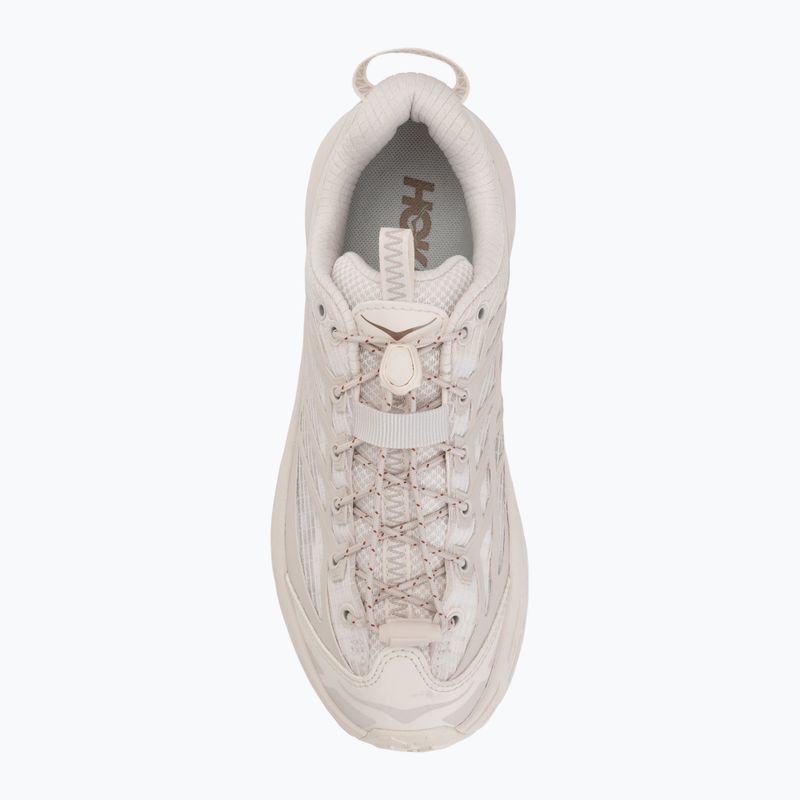 Batai HOKA Mafate Three 2 Grid Rose Cream/Stucco 5
