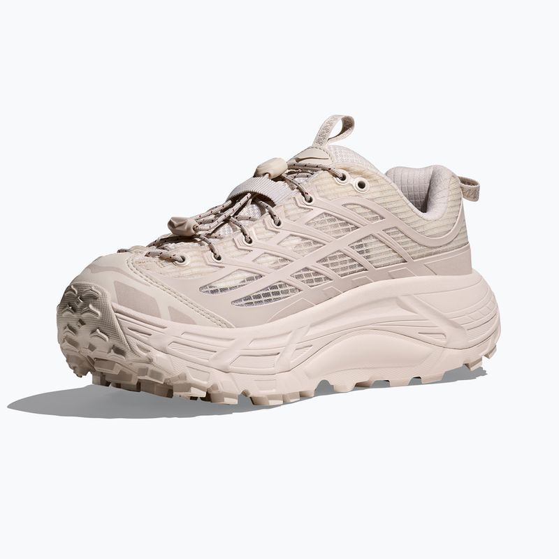 Batai HOKA Mafate Three 2 Grid Rose Cream/Stucco 4